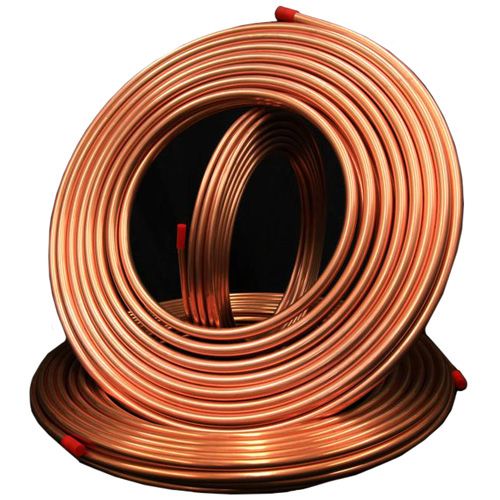 Wolverine Refrigeration Copper Tube Interior Lead Free 5 16 in dia x 50 ft L